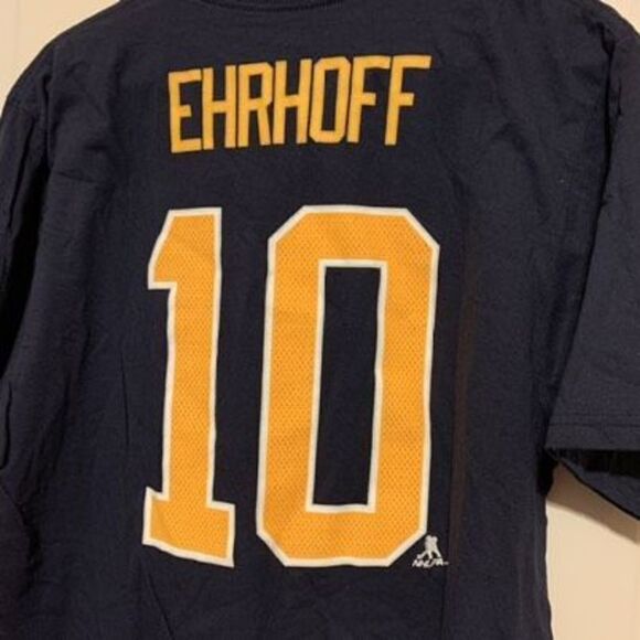 Buffalo Sabres Christian Ehrhoff Size Large Reebok T-Shirt - Picture 5 of 5
